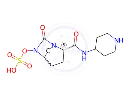 Chemical structure of Relebactam Impurity 11