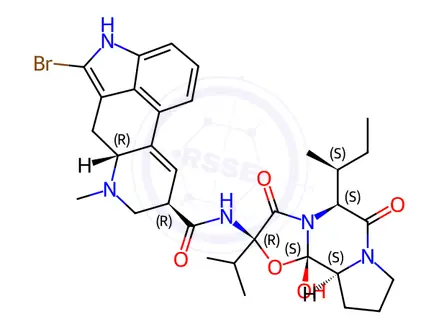 Chemical structure of Bromocriptine Impurity 18