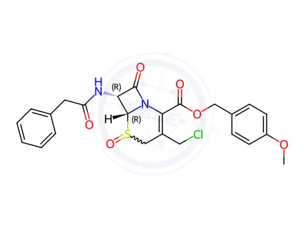 Chemical structure of Cefiderocol Impurity 3