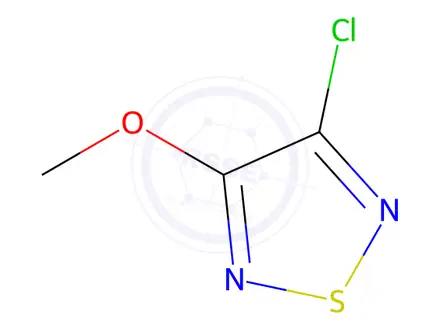 Chemical structure of 3-Chloro-4-methoxy-1,2,5-thiadiazole