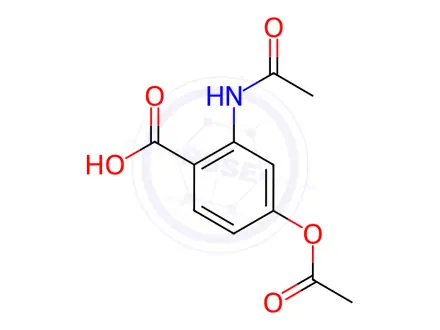 Chemical structure of Acetylsalicylic Acid Impurity 51