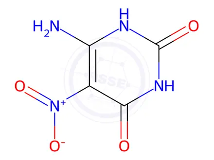 Chemical structure of Uracil Impurity 95