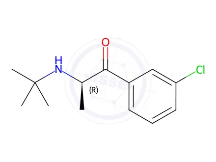 Chemical structure of Bupropion Hydrochloride Impurity 7(R-Isomer)