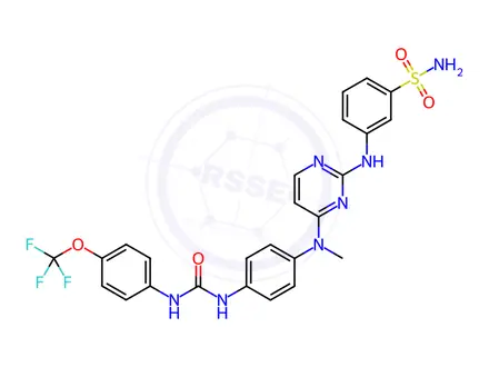 Chemical structure of Pazopanib Impurity 115 (GW806742X)