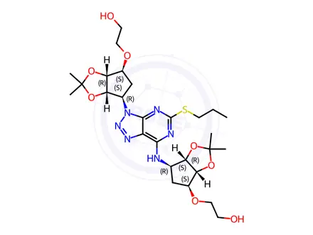 Chemical structure of Ticagrelor Impurity 168