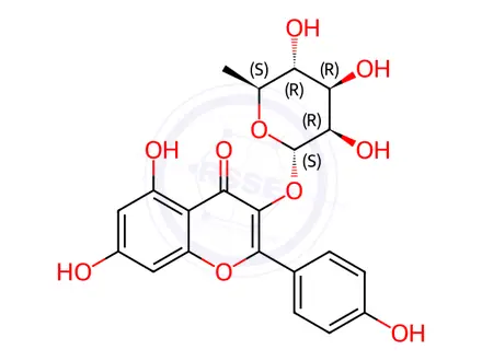 Chemical structure of Afzelin