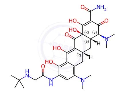 Chemical structure of Tigecycline Hydrochloride