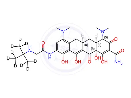 Chemical structure of Tigecycline