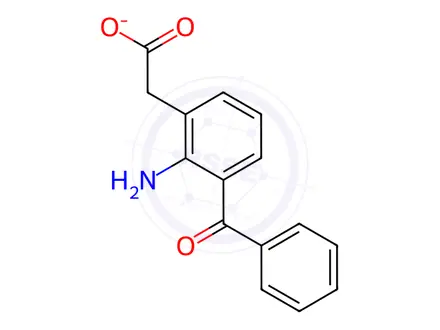 Chemical structure of Amfenac-D5 Sodium Hydrate