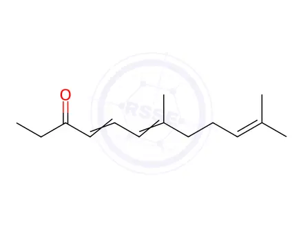 Chemical structure of Pseudomethylionone