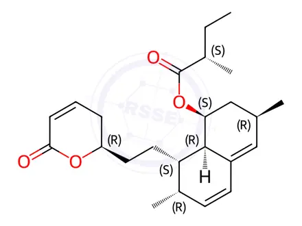 Chemical structure of Lovastatin EP Impurity C