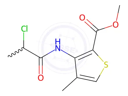 Chemical structure of Articaine Impurity 13