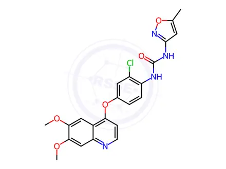 Chemical structure of Tivozanib