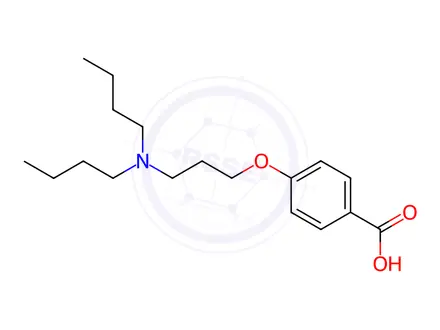 Chemical structure of Dronedarone Impurity 9