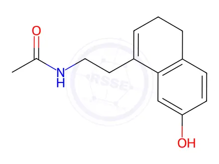 Chemical structure of Agomelatine Impurity 58