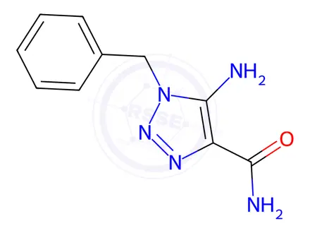 Chemical structure of Carboxyamidotriazole Impurity 2