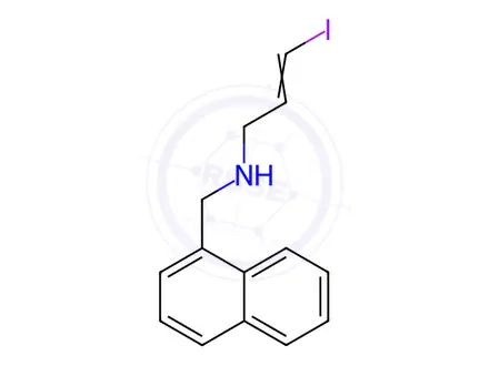 Chemical structure of 3-Iodopropylene-1-naphthalene Methyl Amine