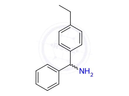 Chemical structure of (4-Ethylphenyl)(phenyl)methanamine