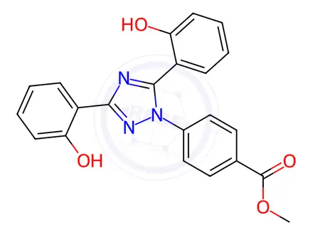 Chemical structure of Deferasirox Impurity 10