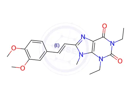 Chemical structure of Istradefylline Impurity 7