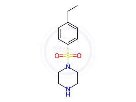 Chemical structure of 1-((4-Ethylphenyl)sulfonyl)piperazine