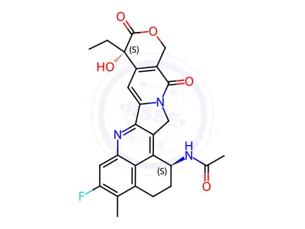 Chemical structure of Exatecan Impurity 6