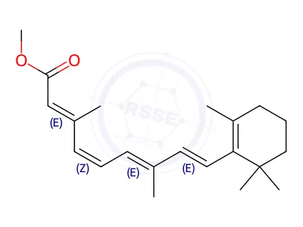 Chemical structure of Alitretinoin Impurity 48