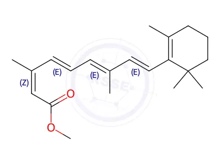 Chemical structure of Vitamin A Impurity 83