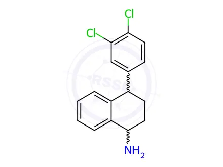 Chemical structure of Sertraline Hydrochloride Impurity 65