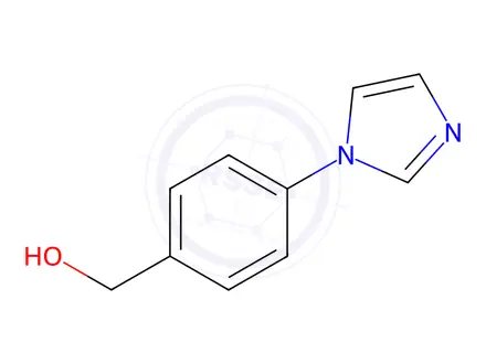 Chemical structure of [4-(1H-Imidazol-1-yl)phenyl]methanol