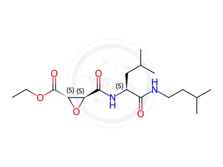 Chemical structure of E-64d