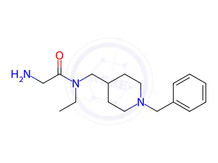 Chemical structure of 2-Amino-N-((1-benzylpiperidin-4-yl)methyl)-N-ethylacetamide
