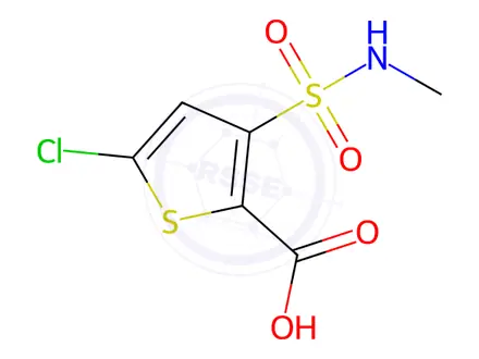 Chemical structure of Lornoxicam Impurity 2