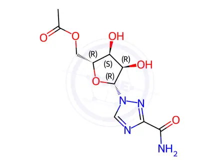 Chemical structure of Ribavirin Impurity F