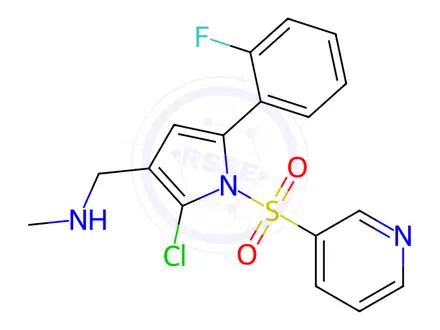 Chemical structure of Vonoprazan Fumarate Impurity 51 Fumarate