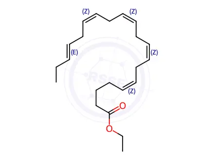 Chemical structure of Eicosapentaenoic Acid Impurity 1