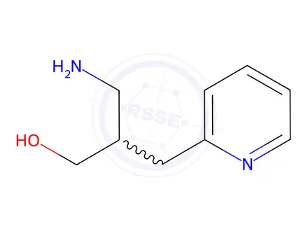 Chemical structure of 3-Amino-2-(2-pyridylmethyl)-1-propanol