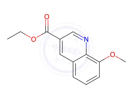 Chemical structure of Moxifloxacin Hydrochloride Impurity 135