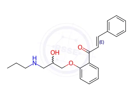 Chemical structure of Propafenone Impurity 2 (Propafenone Hydrochloride EP Impurity B)