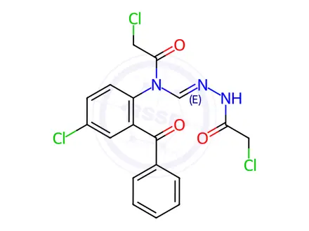 Chemical structure of Estazolam Impurity 2