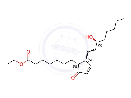 Chemical structure of Prostaglandin A1 ethyl ester