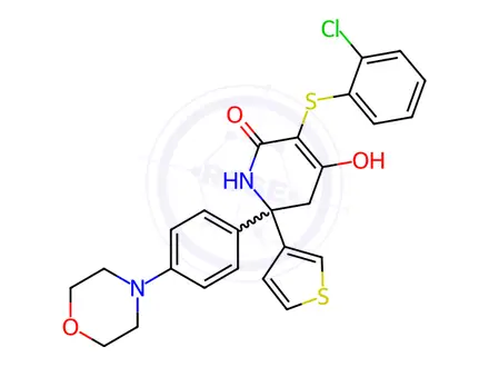Chemical structure of GNE140 Impurity 1