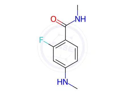 Chemical structure of Apalutamide Impurity 23