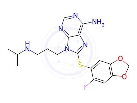 Chemical structure of PUH71