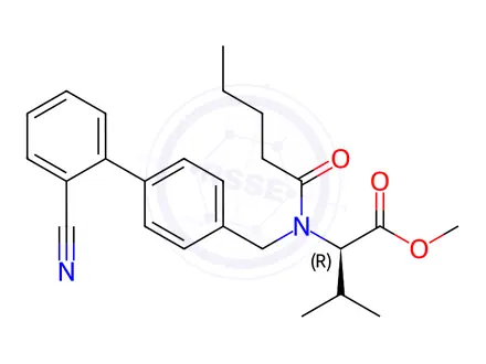 Chemical structure of Valsartan Impurity 118