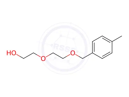 Chemical structure of Ethanol, 2-[2-[(4-methylphenyl)methoxy]ethoxy]-