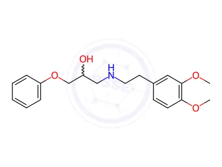 Chemical structure of Bevantolol Impurity 10
