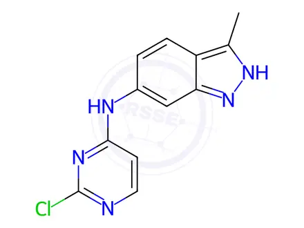 Chemical structure of Pazopanib Impurity 57