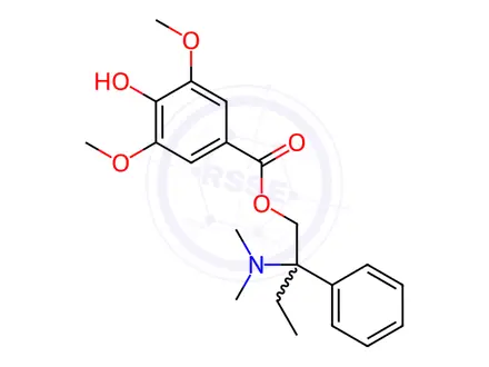 Chemical structure of Trimebutine Maleate Impurity 49