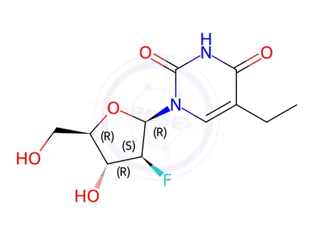 Chemical structure of Clevudine Impurity 17